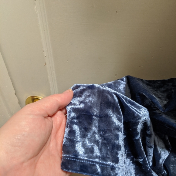 Lularoe Elegant Ivy Midi Crushed Velvet Skirt NWT 2X - Picture 5 of 9